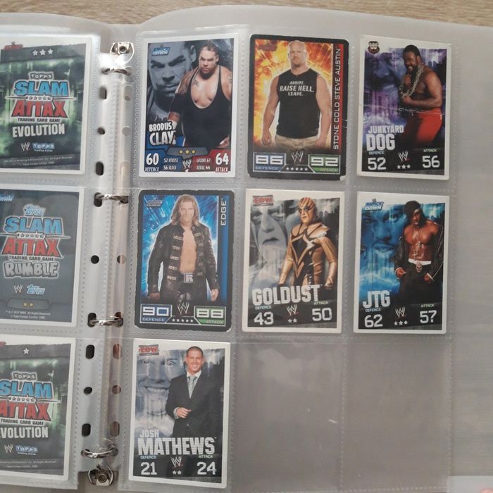 Lot de 88 cartes de catch - photo numéro 10