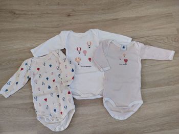 Body manches longues petit bateau