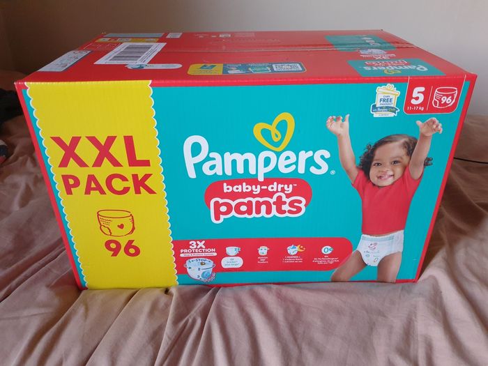 XXL pack Pampers Baby-Dry PANTS T5