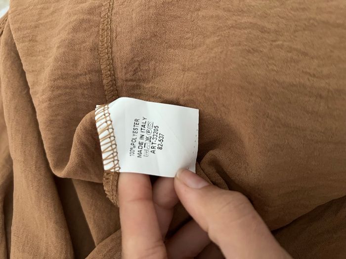 Tunique robe voile camel Les Follies - photo numéro 7