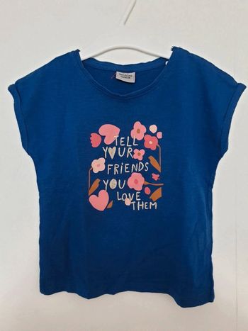 Tee shirt bleu