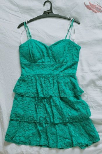 Robe verte courte soirée/événement 