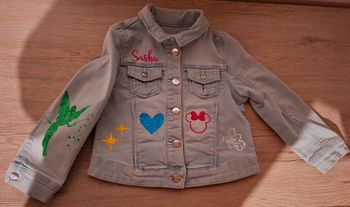 Veste en jeans disney