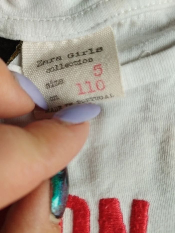 Tee shirt blanche neige 5ans - photo numéro 2