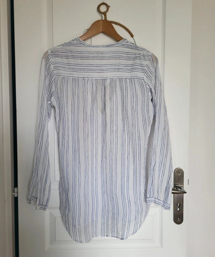 Blouse à rayures légère Bellerose taille S - photo numéro 3