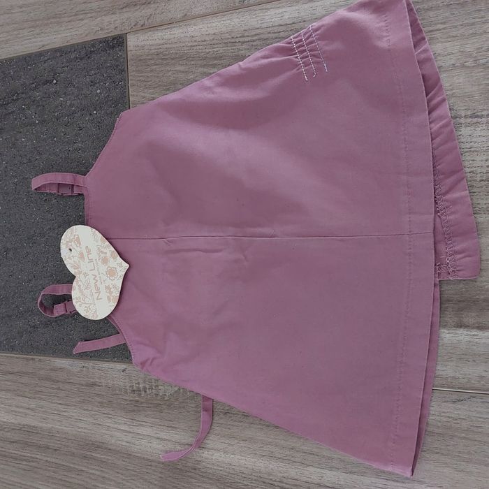 Robe à bretelles mauve neuve - photo numéro 3