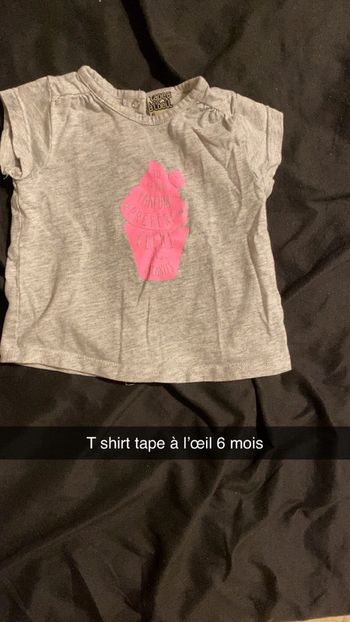 T shirt manche court tape à l’œil 6 mois