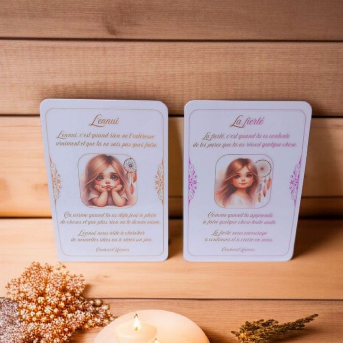 Cartes des émotions pour filles - photo numéro 3