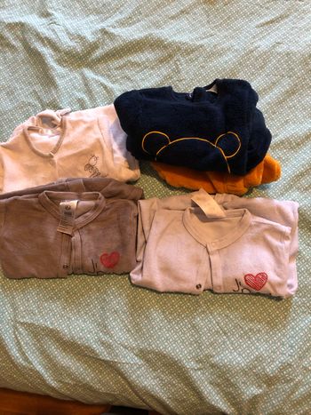 Lot 4 pyjamas mixte