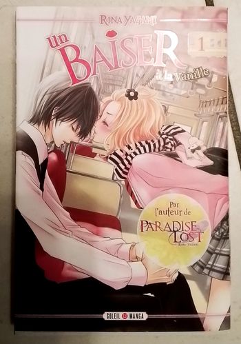 Manga "un baiser à la vanille" n° 1 de Rina Yagami