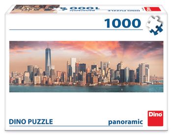 DINO PUZZLE MANHATTAN NEW YORK USA PANORAMIQUE  1000 PIECES 545458