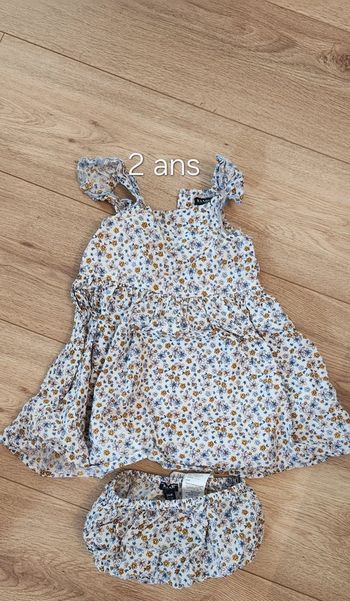 Ensemble robe avec culotte