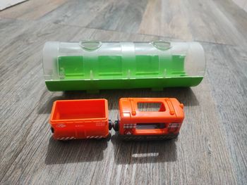 BRIO World 33891 Train de marchandises avec Tunnel - Orange