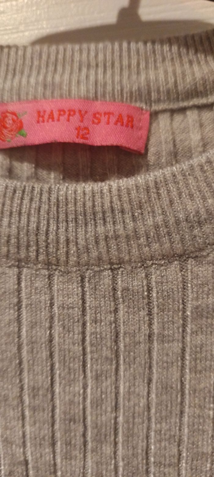 Pull gris 12 ans - photo numéro 3