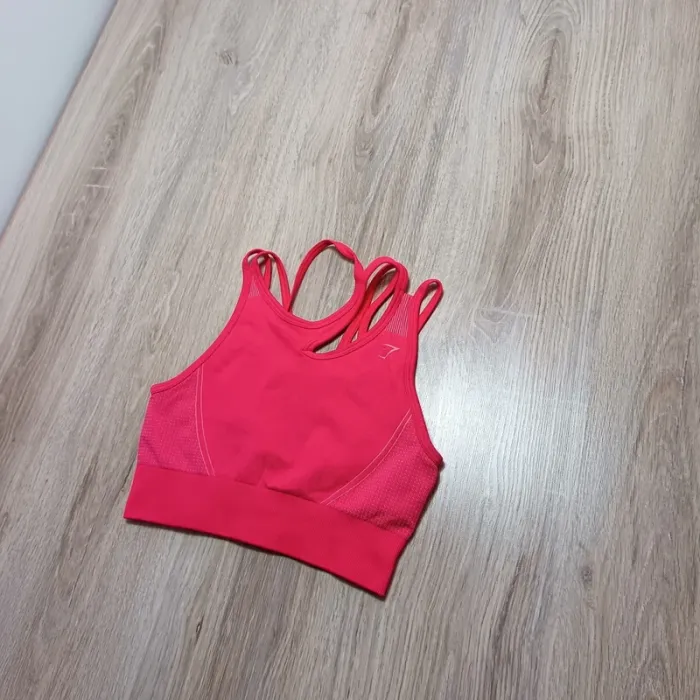 Brassière gymshark femme M rose fushia - photo numéro 2