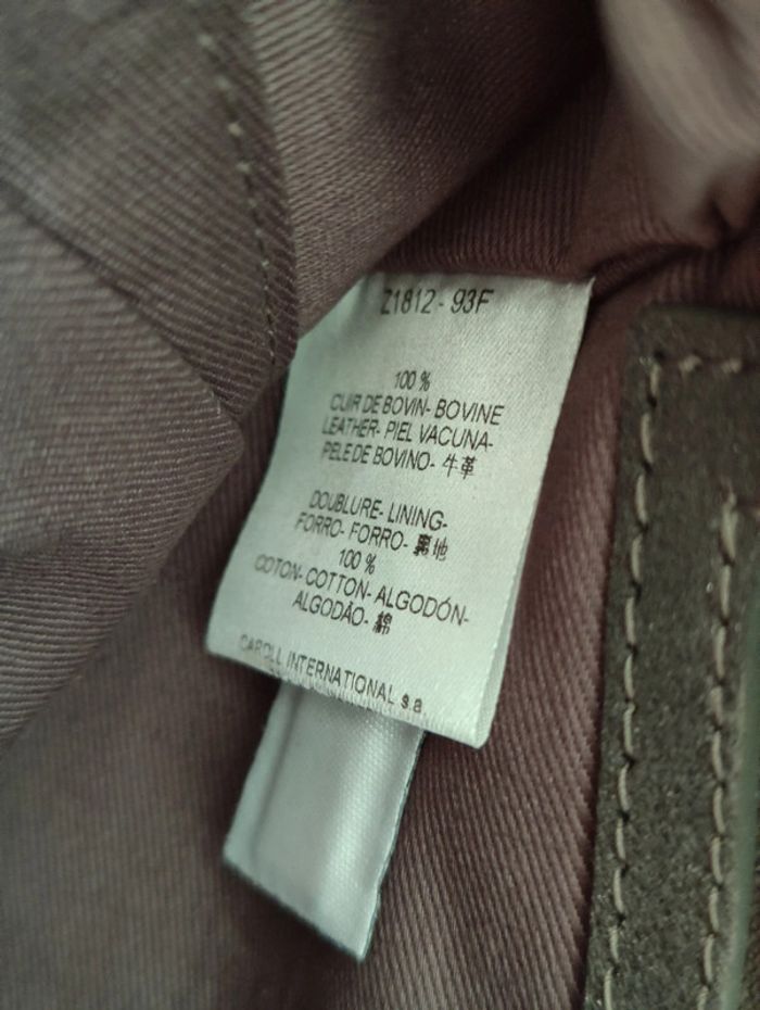 Sac pochette Caroll en cuir Neuve - photo numéro 9