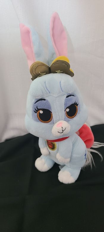 Peluche Berry lapin DISNEY NICOTOY Palace Pets princesse Blanche-Neige