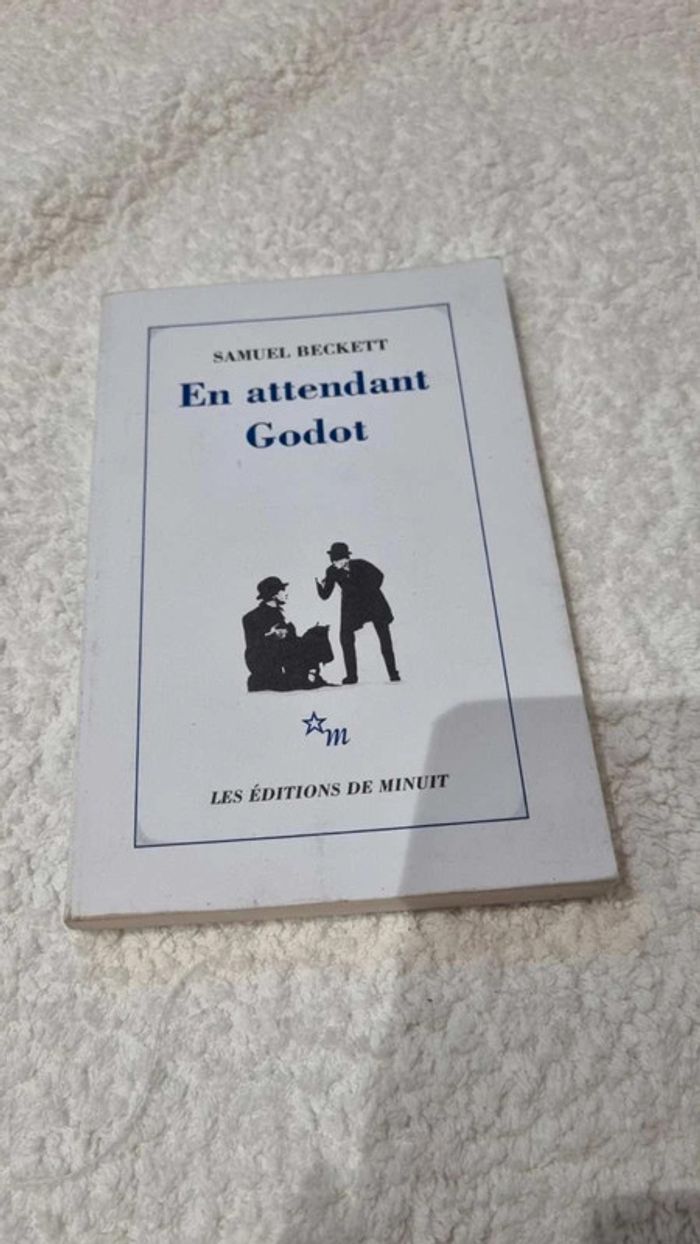 Livre En  attendant Godot  de Samuel  Beckett