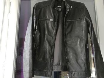 Veste liberto simili cuir 14 ans