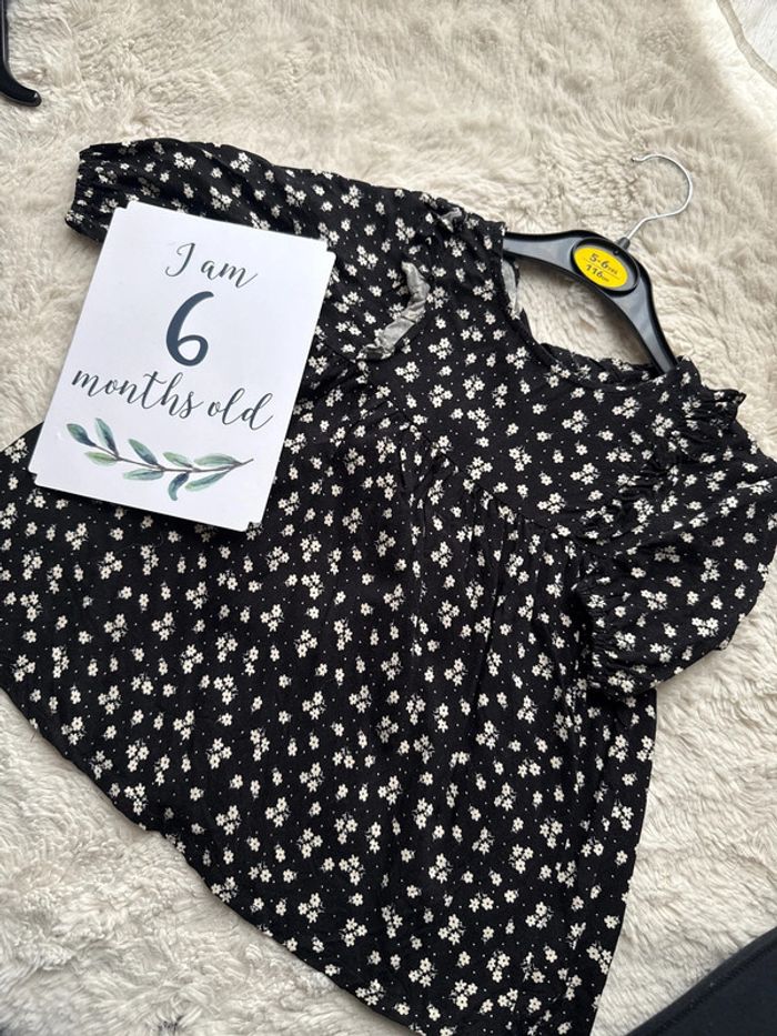 Robe légère à fleur 74 cm zeeman