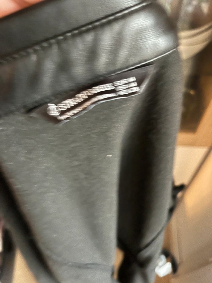 Robe chemise similicuir stradivarius - photo numéro 5