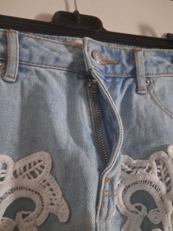 Short jeans dentelles
