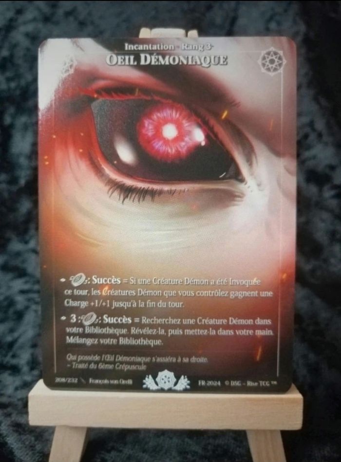 Rise TCG candypocalypse Oeil Démoniaque 208/232