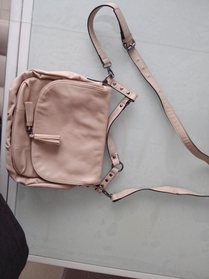 Sac bandoulière Eram beige - photo numéro 5