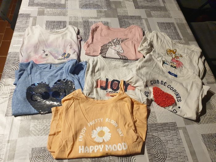 Lot vetements fille 7 8 ans 34 pièces - photo numéro 8