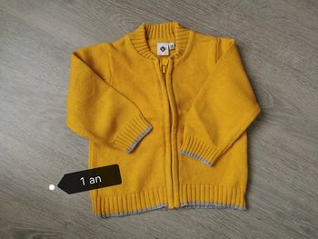 Gilet pull garçon 1 an - 12 mois