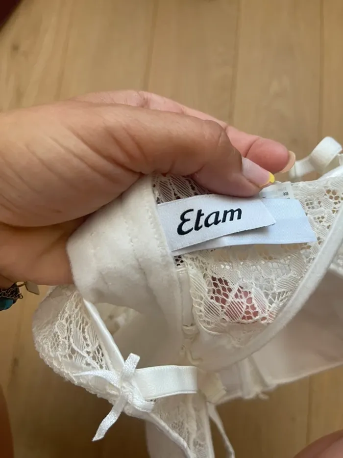 Guêpière écru etam - photo numéro 4