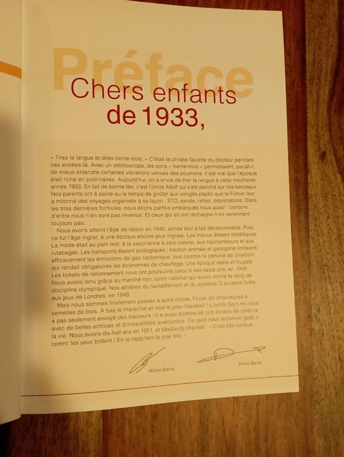 Livre "nous, les enfants de 1933" - photo numéro 3