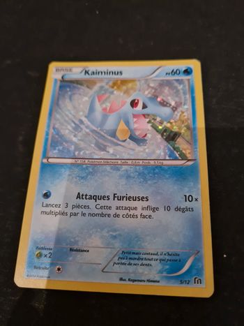 Carte pokémon Kaiminus 5/12