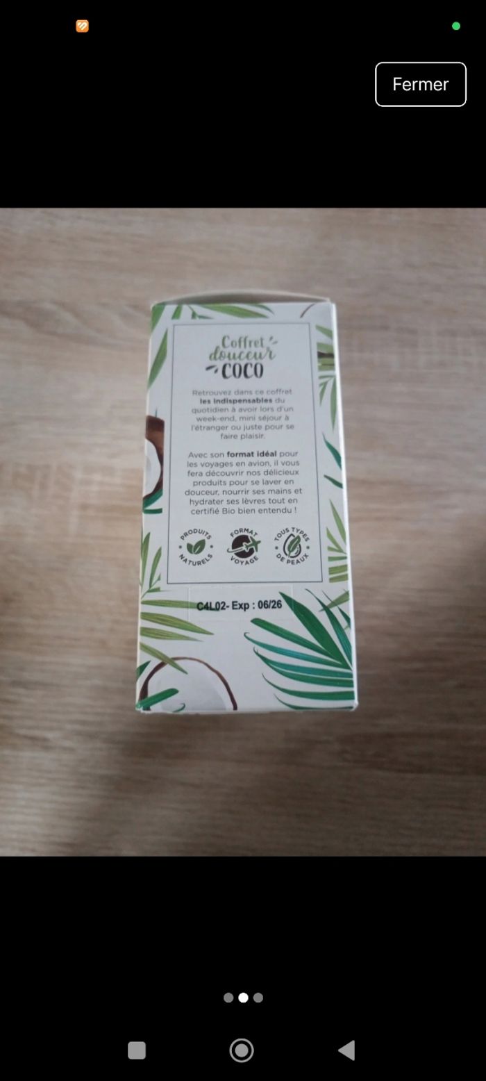 Coffret noix Coco MKL - photo numéro 2