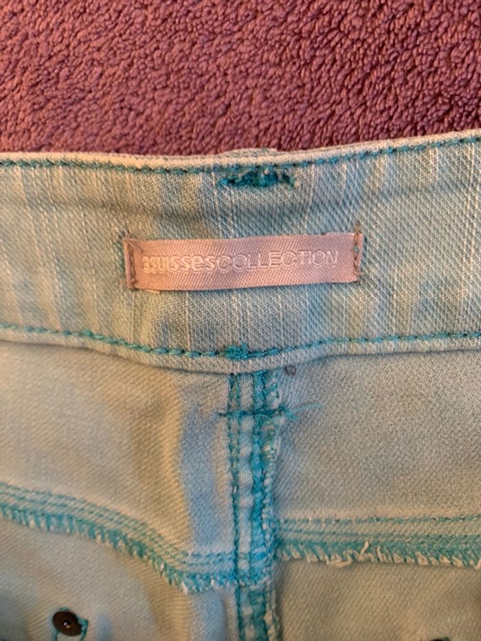 Short turquoise taille 40 3 suisses collection - photo numéro 4