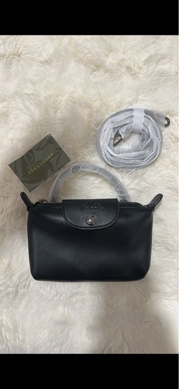 Longchamps mini sac noir