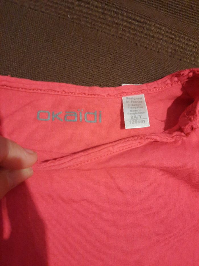 T shirt fushia - photo numéro 3