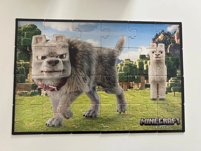 Puzzle minecraft McDo - photo numéro 5