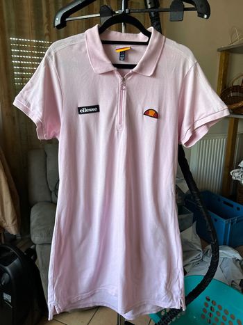 Robe polo rose Ellesse
