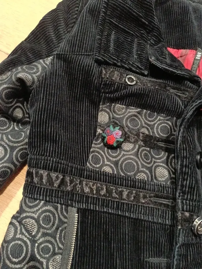Veste courte double chaude femme - photo numéro 2