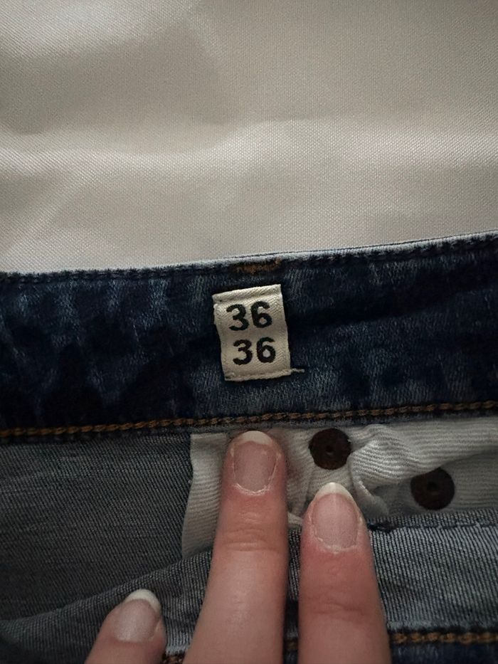 Jean bleu slim L.32 - Jack&Jones - FR.46/3XL-W.36 - photo numéro 5