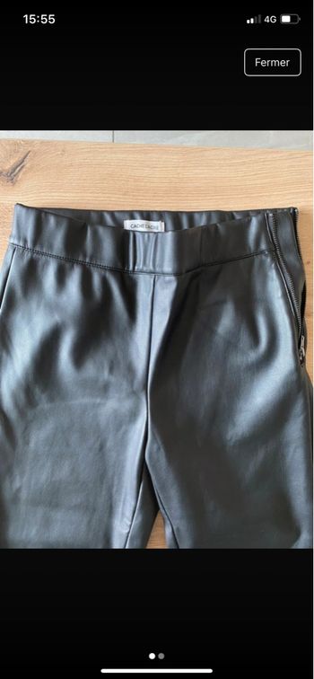 Pantalon simili cuir 