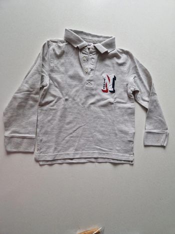 Polo manches longues en 5 ans