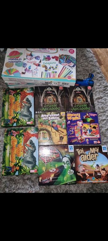 Lot de 12 jeux de sociétés 