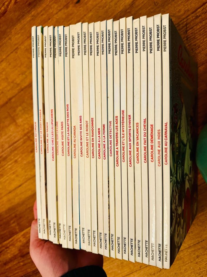 Lot incroyable de 22 albums Caroline bd livres Pierre Probst Hachette - photo numéro 7