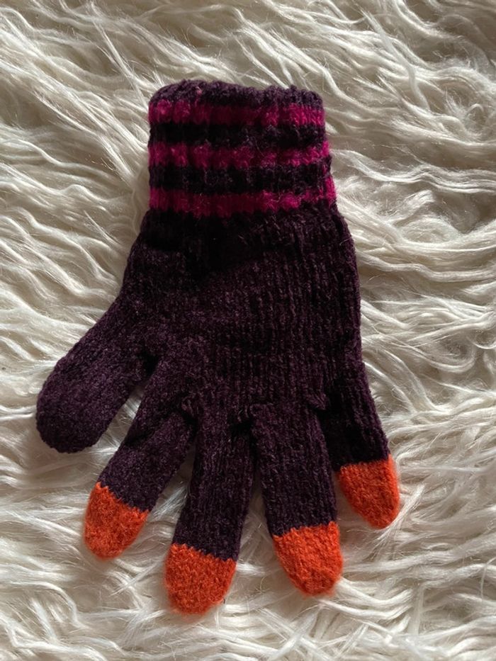 Gants laine 4 ans fille - photo numéro 5