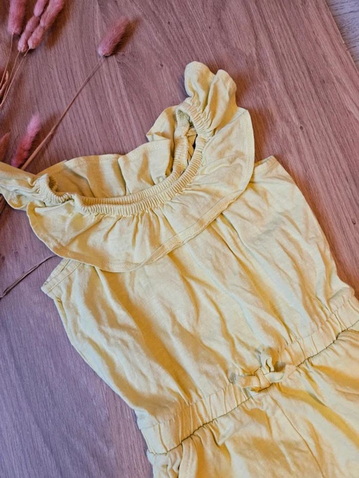 Combi short jaune col orchestra 4 ans - photo numéro 5