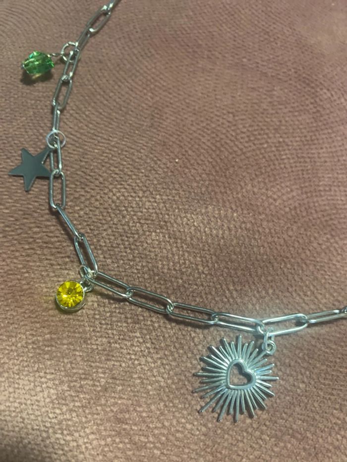 collier argenté - photo numéro 2