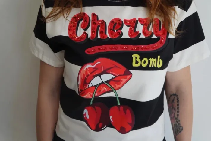 T shirt cherry - photo numéro 2
