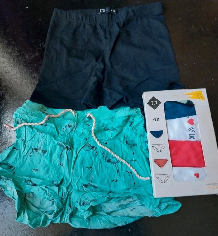Lot 3/4 ans culottes neuves